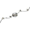Pro Track Axel 4-Head LED Ceiling Track Light Fixture Kit Swing Arm Spot Light Silver Brushed Nickel Finish Metal Modern Kitchen Bathroom 49" Wide - 3 of 4