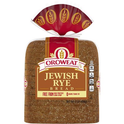 Oroweat Jewish Rye Bread - 16oz