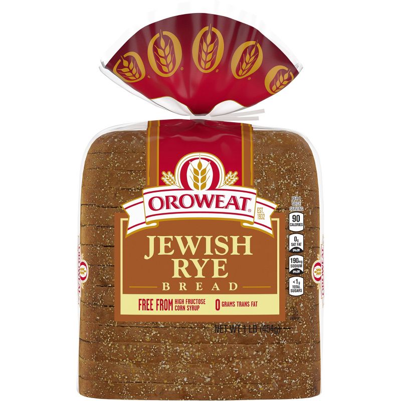Oroweat Jewish Rye Bread - 16oz, 1 of 7