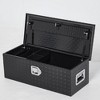 30 Inch Aluminum Truck Tool Box, Truck Bed Tool Box with Sliding Shelf, Diamond Plate ToolBox with Side Handle,Lock and 2 Keys - 4 of 4