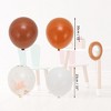 Unique Bargains Latex Party Balloons 10 -12" Round with Ribbon for Party Decorations - 2 of 4