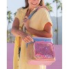 Packed Party Woven Insulated Confetti Cooler Bag, Large Cute Stylish Adult Reusable Lunch Tote for Women, Great for Keeping Meals Cold or Hot at Work, - 3 of 4