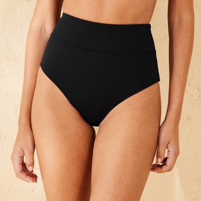 Women's Shaping High Waist Medium Coverage Bikini Bottom - Shade & Shore™