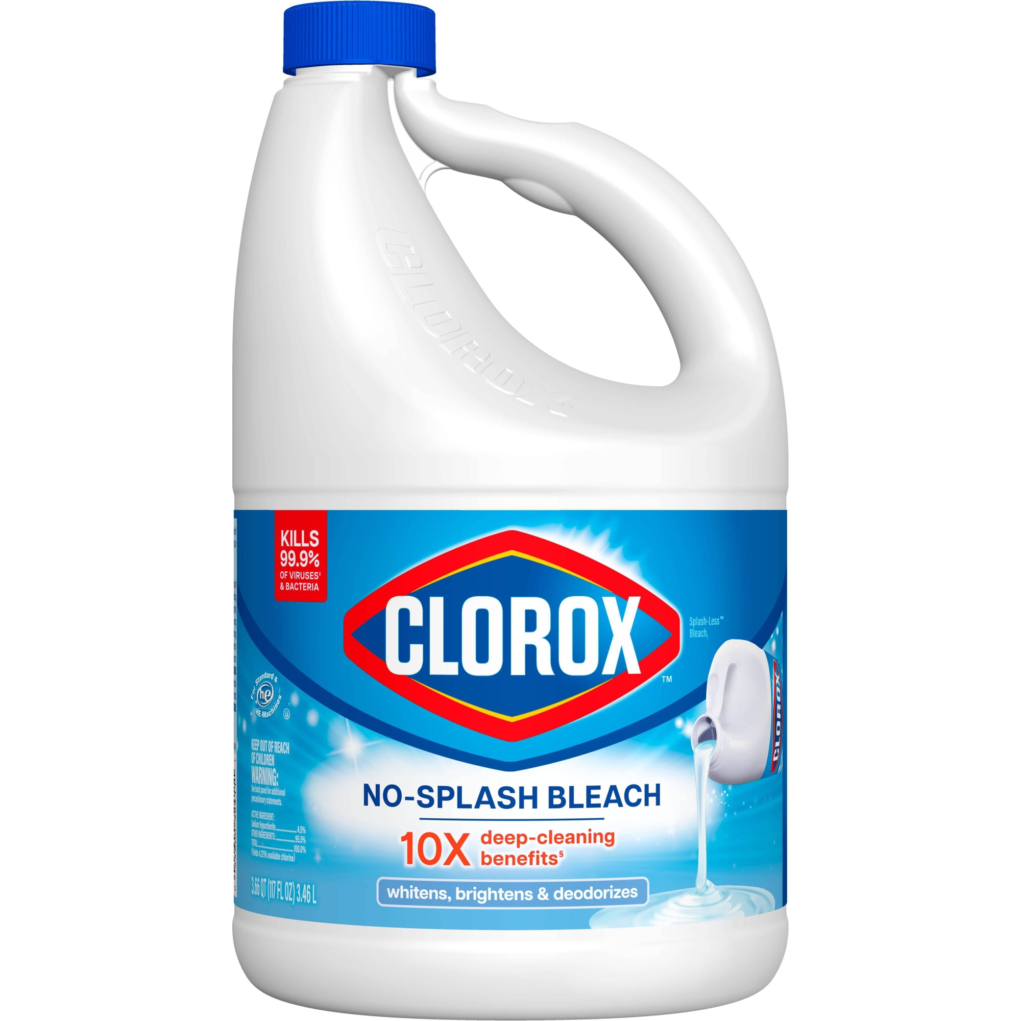 Clorox No-Splash Liquid Bleach - 117 fl oz