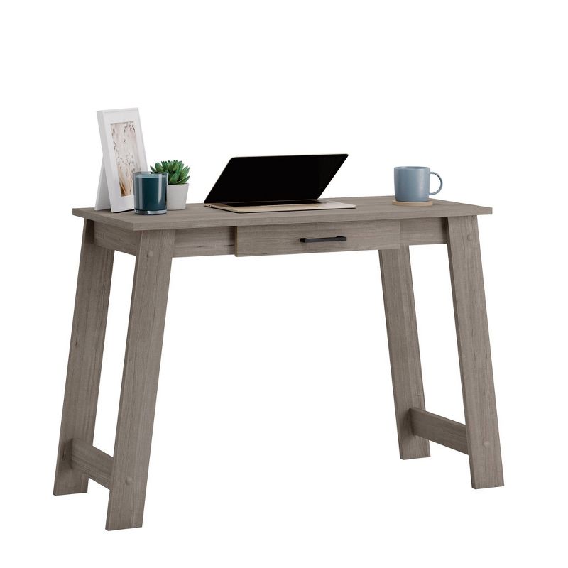 Beginnings Writing Desk with Drawer Silver Sycamore - Sauder, 4 of 5