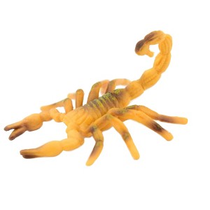 Collectible Wildlife Gifts | Scorpion, Brown, Arachnids,  Realistic Rubber Inscect, Model, Hand Painted Figurines, Gift,       2 1/2"  CH441 BB109 - 1 of 4