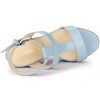 Allegra K Women's Espadrille Strappy Platform Wedges Sandals - 4 of 4