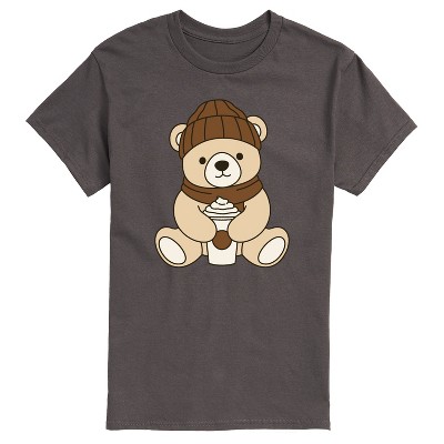 Men's - Instant Message - Coffee Bear Short Sleeve Graphic T-Shirt