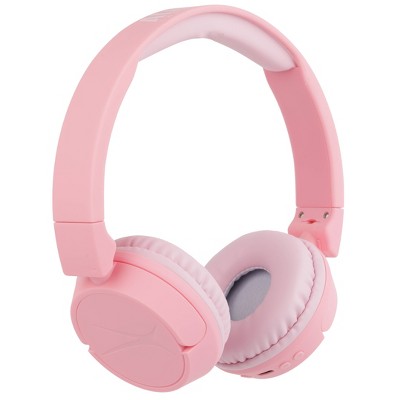 Altec Lansing Kid Safe 2-in-1 Bluetooth Wireless Headphones - Pink (MZX250)