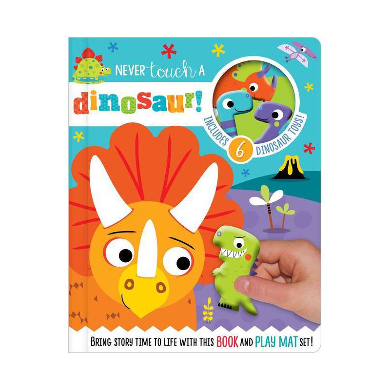 Read and Play Never Touch Dino -  (Read and Play) by Ltd.  Make Believe Ideas (Hardcover), 1 of 2
