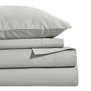 600 Thread Count Cotton Blend 4 Piece Deep Pocket Soft and Silky Sheet Set by Blue Nile Mills - 1 of 4