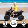 12V Ride On ATV for Kids Electric Four Wheeler for Toddlers Ages 3-8, Battery Powered Quad with Remote Control, LED Lights - 3 of 4
