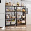 DOMETOUR Adjustable Storage Shelves, Storage Shelving Unit Metal Wire Racks, Heavy Duty Standing Shelf Organizer for Kitchen Pantry Garage - 4 of 4