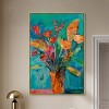 Art Remedy Bold and Bright Flower Vase Paintings Framed - 2 of 4