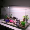 Unique Bargains Aquarium Plastic Plants for Fish Tank Landscape Decoration 2 Pcs - 2 of 4