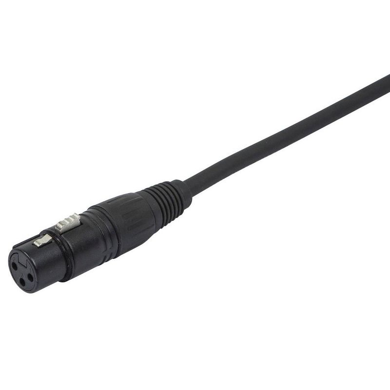 Monoprice AES/EBU Cable - 30.4 Meter - Black | 22AWG Twisted Conductors With Copper Braid And Aluminum Foil Shielding, 4 of 5