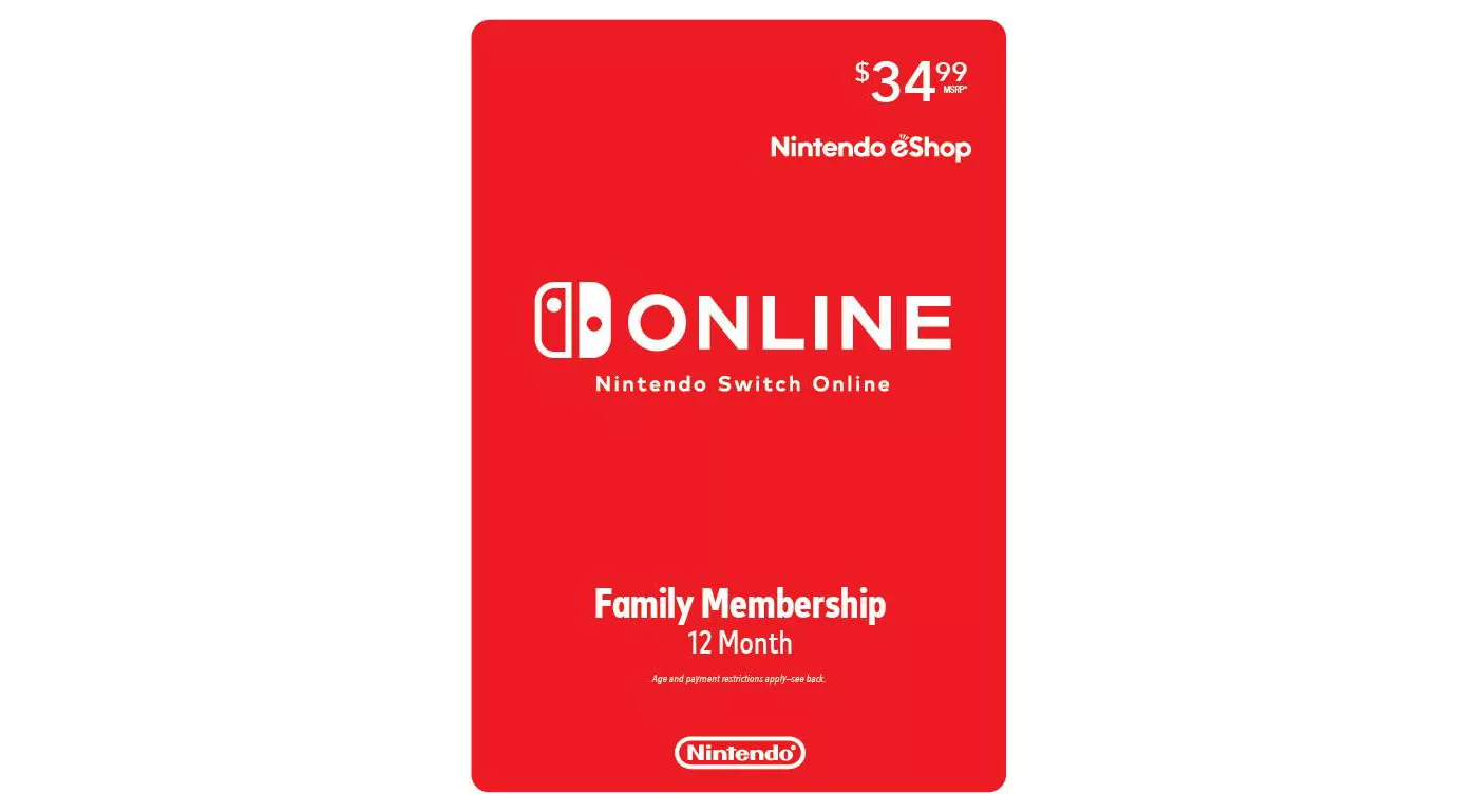 Nintendo Switch Online Family Membership For the Price of a Single Membership