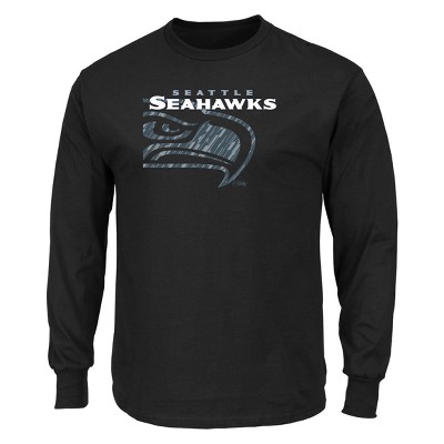 black seahawks shirt