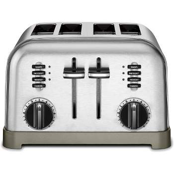 Cuisinart CPT-180P1 Classic 4-Slice Toaster Brushed Stainless - Certified Refurbished