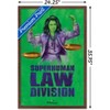 Trends International Marvel She-Hulk: Attorney At Law - Super-Human Law Division Framed Wall Poster Prints - 3 of 4