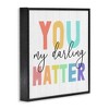 Stupell Industries You Darling Matter Rainbow Letters, 24" x 24" - 3 of 4