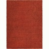 Unique Loom Solid Shag Solid Indoor Woven Area Rug - 2 of 4