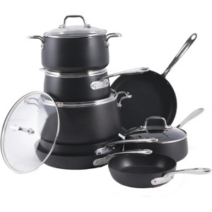 all-clad-ha1-hard-anodized-nonstick-cookware-set-13-piece - 1 of 4