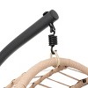 Nestfair 46.5" W Metal Wicker Patio Swing with Cushion Natural - 4 of 4