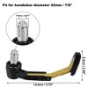 Unique Bargains Motorcycle Brake Lever Guard Handlebar Protector Clutch 7/8" 1 Pair - 3 of 4