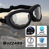 3 Pairs of Birdz Eyewear Buzzard Safety Motorcycle Goggles with Clear, Smoke, Yellow Lenses - 4 of 4
