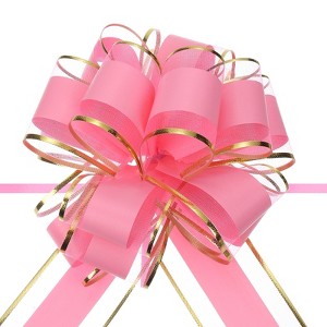 Unique Bargains Gift Wrapping Christmas Wedding Car Large Pull Bow 10 Pcs - 1 of 4