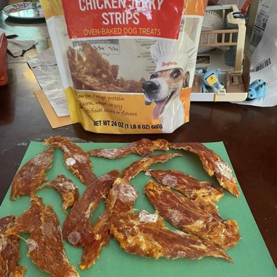 Trader joe's dog top chicken breast strips