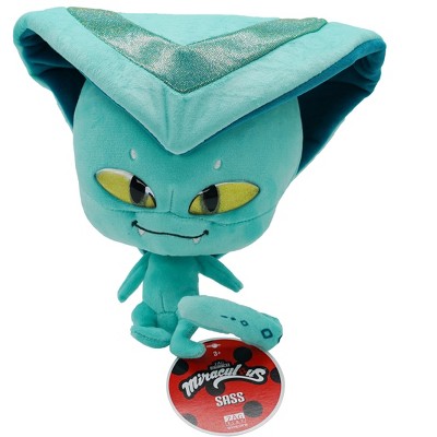 Miraculous Ladybug - Kwami Lifesize 5-inch Plush Clip-on Toy, Super Soft  Collectible With Glitter Stitch Eyes And Matching Backpack Keychain, Tikki  : Target