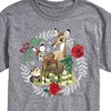 Men's - Disney - Christmas - Family In The Forest Short Sleeve Graphic T-Shirt - 2 of 4