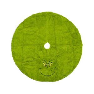 WondaPop The Grinch Who Stole Christmas 48" Furry Tree Skirt - 1 of 4