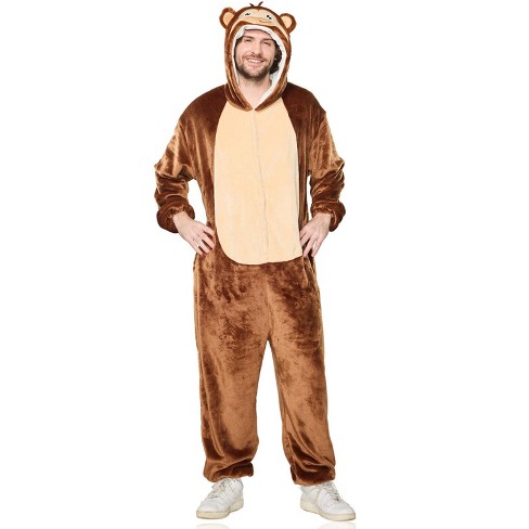 Seeing Red Little Monkey Adult Costume, Small/Medium - image 1 of 3