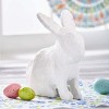 tag Paper Mache Bunny Decor - Decorative Animal Figurine for Spring and Summer Holiday Decor, 3.5" H x 7.5" L x 5.5" W - 2 of 2
