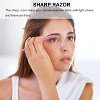 40 pcs Eyebrow Razor With 24 PCS Eyebrow Shaping Stencil, Eyebrow Hair Trimmer and Shaver - 2 of 4