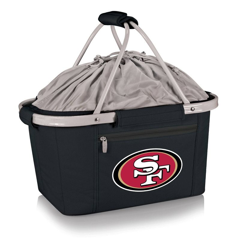 Picnic Time NFL Team Metro Basket Collapsible Tote Black - 19.53qt, 1 of 9