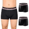 CARER Washable Mens Incontinence Underwear Reusable Leakproof Boxer Briefs with Mild Absorbency 2pk - 2 of 4
