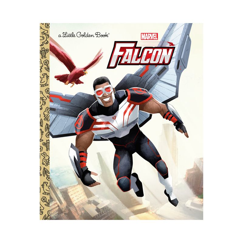 The Falcon (Marvel Avengers) - (Little Golden Book) by  Frank Berrios (Hardcover), 1 of 2