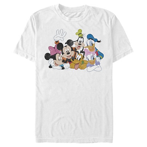 Men's Disney Mickey And Friends Disney Squad Wash Tee