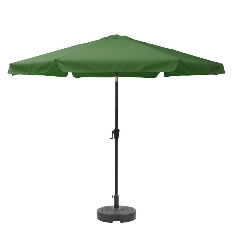 10' Tilting Market Patio Umbrella with Base - CorLiving, 1 of 6