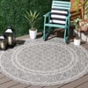 Courtyard CY8121 UV & Stain Resistant Non-Shedding Power Loomed Indoor/Outdoor Rugs - Safavieh - 2 of 4
