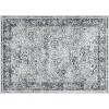 Coucheta Area Rug Washable Non-Slip Rug - Distressed Floral Print Low Pile Carpet, Tone Retro Accent Mat for Indoor Use，Multiple Sizes and Colors - 2 of 4