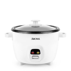 Aroma® 160oz (Cooked) Rice Cooker, Grain Cooker & Food Steamer Refurbished - 1 of 3