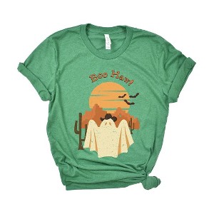 Simply Sage Market Women's Boo Haw Country Short Sleeve Graphic Tee - 1 of 4