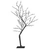 vidaXL 4 ft Artificial Christmas Tree - LED Light Blue Cherry Blossom - Indoor & Outdoor Holiday Decoration - 3 of 4