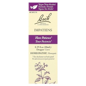Bach Original Flower Remedies, Impatiens, 0.35 fl oz (10 ml) - 1 of 4