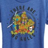 Women's - Teenage Mutant Ninja Turtles - There Are No Rules Short Sleeve Graphic T-Shirt - 2 of 4